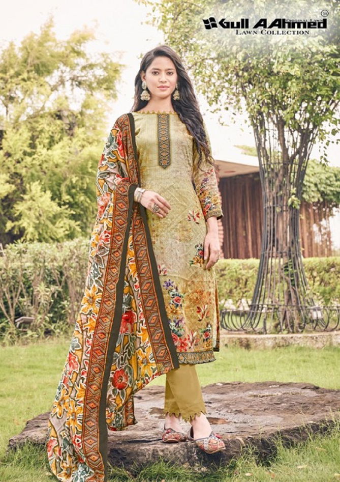 Gull Aahmed Noor Vol 1 Karachi Cotton Dress Material Catalog
